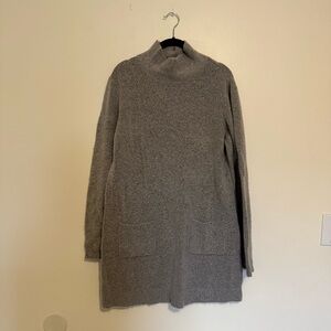 Max Studio | Soft Gray Cowl Neck Sweater